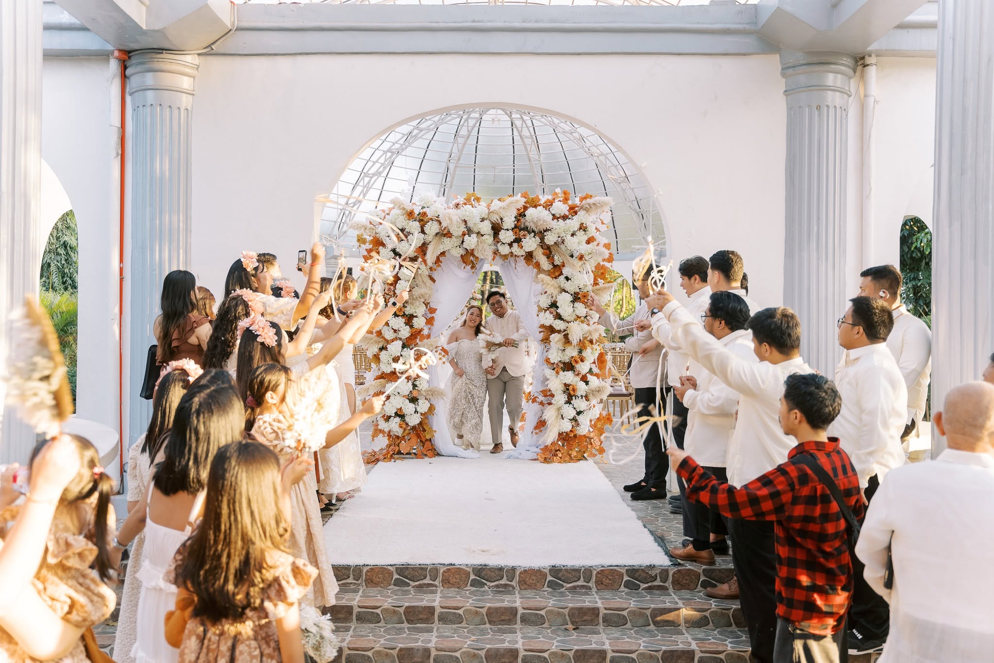Wedding celebration coordinated by Lots of Love Events